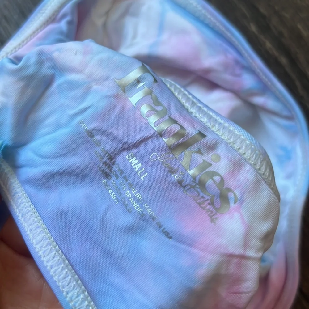 Frankie’s Tie Dye Bikini Top